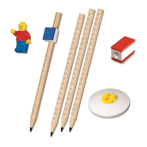 LEGO 2.0 Stationery Set with Minifigure